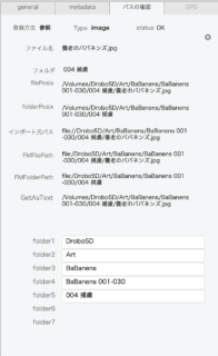 MediaDBv5 path panel